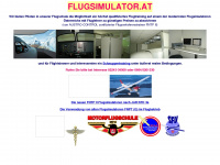 flugsimulator.at Webseite Vorschau