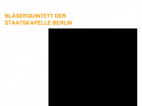 blaeserquintett-der-staatskapelle-berlin.de Webseite Vorschau