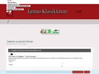 tamino-klassikforum.at Webseite Vorschau