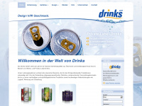 drinks.at Webseite Vorschau