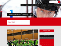 hockeyliga.at Webseite Vorschau