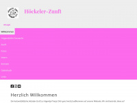 hoeckeler-zunft.ch Webseite Vorschau