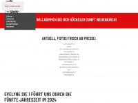 hoeckeler-zunft-neuenkirch.ch Webseite Vorschau