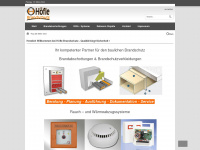 hoefle-brandschutz.at Webseite Vorschau