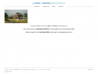 hoehn-architekten.ch Webseite Vorschau