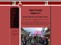 hoehli-teufel-hasel.de Webseite Vorschau