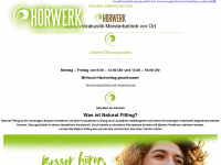 hoerwerk-akustik.de Webseite Vorschau