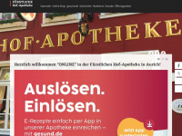 hof-apotheke-aurich.de Webseite Vorschau