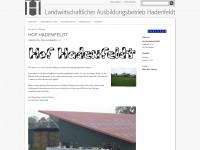 hof-hadenfeldt.de Webseite Vorschau