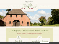 hof-weyhausen-brinkmann.de Webseite Vorschau