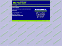 hofdmann-mietservice.de Webseite Vorschau