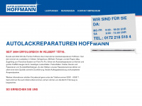 hoffmann-autolackreparaturen.de Webseite Vorschau
