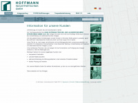 hoffmann-industrietechnik.de Webseite Vorschau