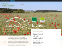 hofgut-eichen.de Webseite Vorschau