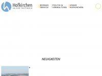 hofkirchen-trattnach.at Webseite Vorschau