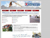hofmann-bauunternehmen.de Webseite Vorschau