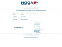 hoga-immobilien.de Webseite Vorschau