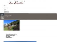 hohenstein-soelden.at Webseite Vorschau