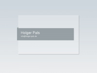 holger-pals.de Webseite Vorschau