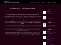 holger-ries.de Webseite Vorschau
