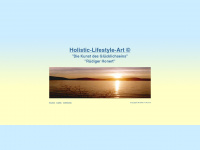 holistic-lifestyle-art.de Webseite Vorschau