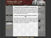 hollaender-calix.at Webseite Vorschau