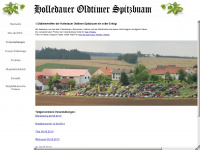 holledauer-oldtimer-spitzbuam.de Webseite Vorschau