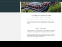 hollenbach-stiftung.de Webseite Vorschau