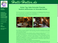 holli-holler.de Webseite Vorschau