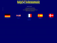 holycow-brassmusic.de Webseite Vorschau