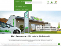 holz-braunstein.at Webseite Vorschau