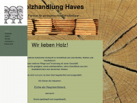 holz-haves.de Webseite Vorschau