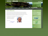 holz-krause.de Webseite Vorschau