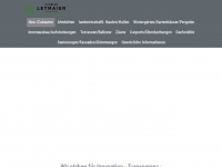 holz-letmaier.at Webseite Vorschau