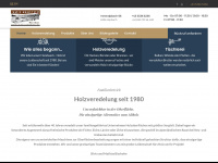 holz-moser.at Webseite Vorschau