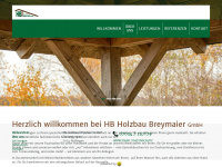 holzbau-breymaier.de Webseite Vorschau