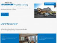 holzbau-haldimann.ch Webseite Vorschau