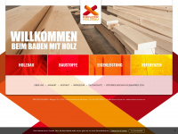 holzbau-kreuzer.at Webseite Vorschau