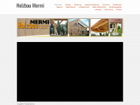 holzbau-mermi.de Webseite Vorschau