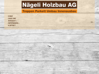 holzbau-naegeli.ch Webseite Vorschau