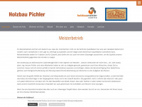 holzbau-pichler.at Webseite Vorschau
