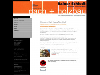 holzbau-schledt.de Webseite Vorschau