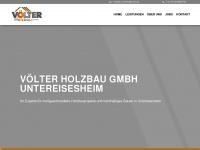 holzbau-voelter.de Webseite Vorschau