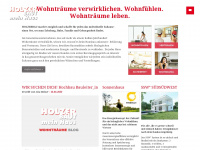 holzerbau.at Webseite Vorschau