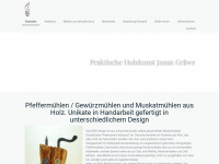 holzkunst-jonas.de Webseite Vorschau