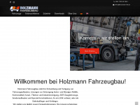 holzmann-lkw.at Webseite Vorschau