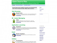 opensourcemac.org Webseite Vorschau