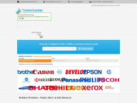tintencenter.com Webseite Vorschau