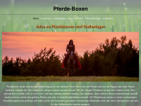pferde-boxen.eu Webseite Vorschau