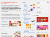 kunst-malerei.info Webseite Vorschau